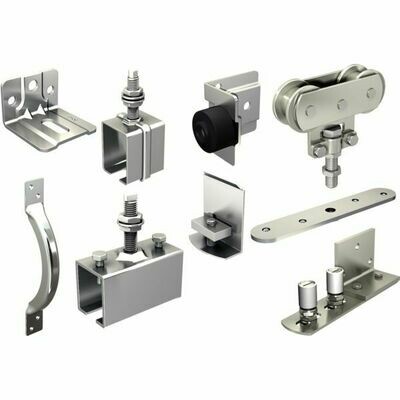 GARNITURE 5040 GVP - PORTE 150KG, LARGEUR MAX 2000MM