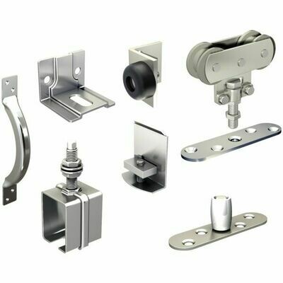 GARNITURE 3530 GVU - PORTE 80KG, LARGEUR MAX 2000MM