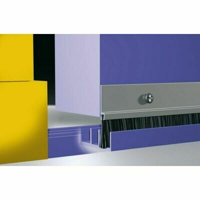 BAS DE PORTE IBS AVEC BROSSE - 40X2500MM