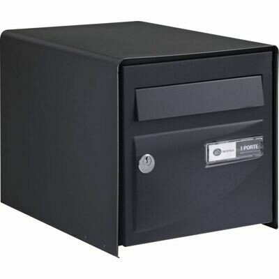 BOÎTE AUX LETTRES PROBAT - DOUBLE FACE - NOIR