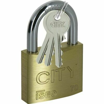 CADENAS CITY - S&#39;ENTROUVRANT - 2 CLÉS - 30X25MM