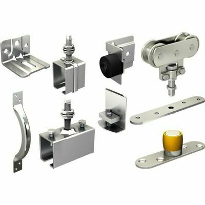 GARNITURE 5040 GVU - PORTE 150KG, LARGEUR MAX 2500MM