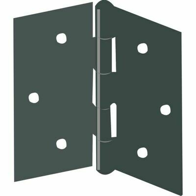 BOÎTE DE 25 CHARNIÈRES CARRÉES - 80X80MM