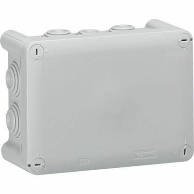 BOÎTE DE DÉRIVATION 155X110X74MM GRISE