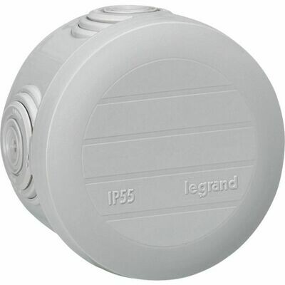 BOÎTE DE DÉRIVATION D.70MM GRISE