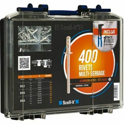 COFFRET RIVETS MULTI-SERRAGE