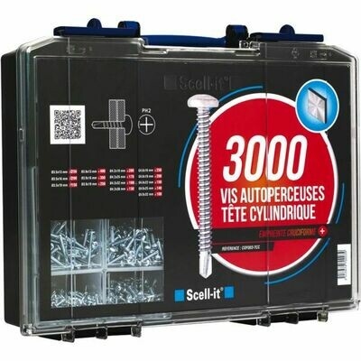 COFFRET VIS AUTOPERCEUSE TÊTE CYLINDRIQUE