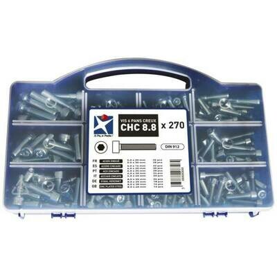 COFFRET VIS CHC, 270 PIÈCES