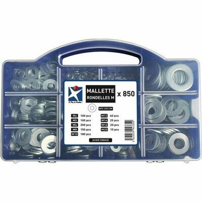 COFFRET RONDELLE PLATE M, 850 PIÈCES