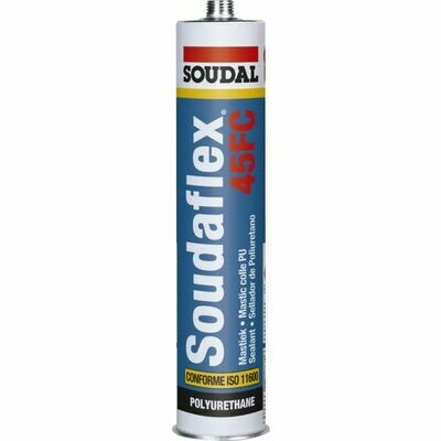 24 CARTOUCHES DE MASTIC POLYURÉTHANE SOUDAFLEX 45 FC - 300 ML