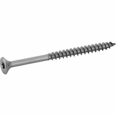 VIS BOIS AGGLOMÉRÉ TÊTE FRAISÉE 5X80MM (BOÎTE DE 100)
