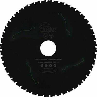 LAME DE SCIE CIRCULAIRE CÉRAMIQUE-METAL DIAM.230MM