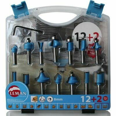 MÈCHES DE DÉFONCEUSE EN COFFRET