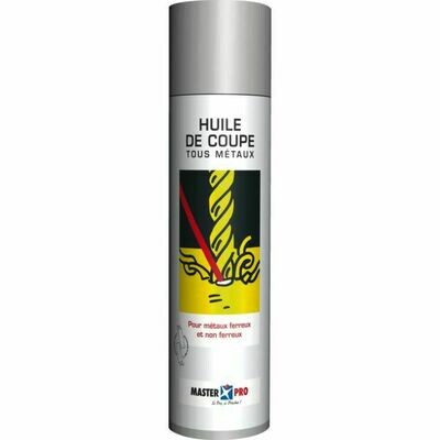 HUILE DE COUPE - 12 AÉROSOLS DE 400ML