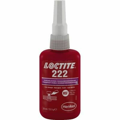 LOCTITE 222 ADHÉSIF FREINFILET - 50ML