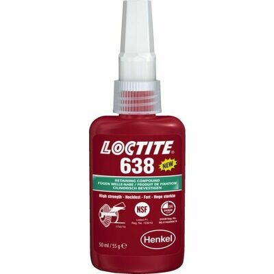 LOCTITE 638 COLLE HAUTE RÉSISTANCE - 50ML