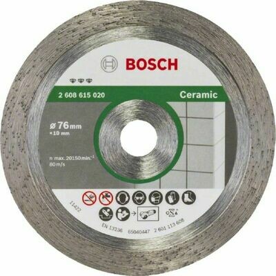 DISQUE DIAMANT CÉRAMIQUE 76 MM