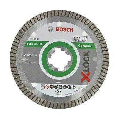 DISQUE DIAMANT CÉRAMIQUE X-LOCK 125MM