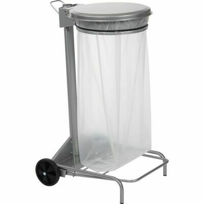 SUPPORT SAC MOBILE À PEDALE - 110L