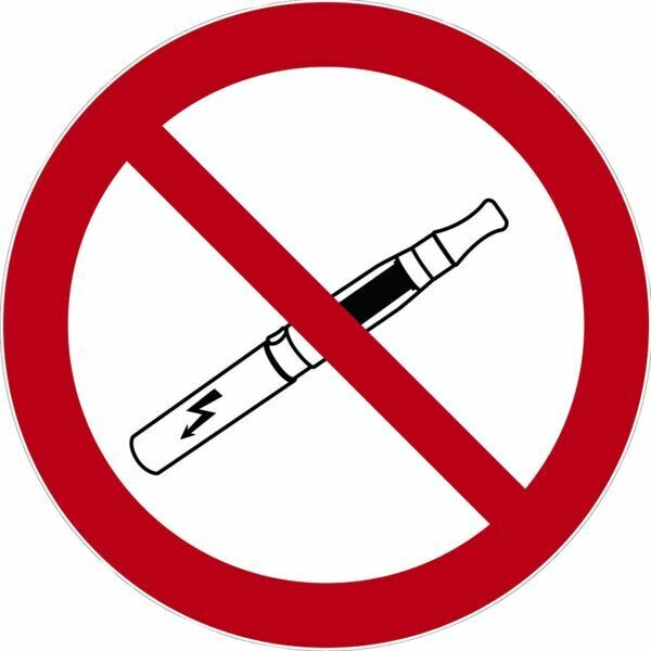 DISQUE INTERDICTION DE VAPOTER