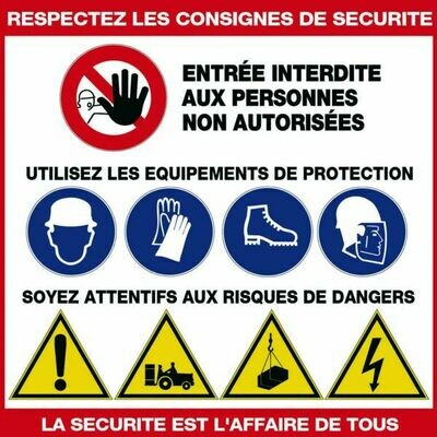 Affichage réglementaire