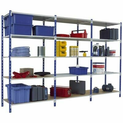 RAYONNAGE LÉGER FLIP - LOT DE 5 ISOBOIS 
1000 X 800 MM