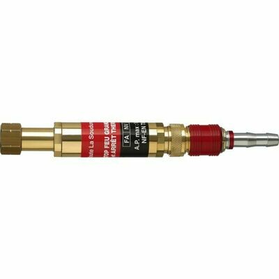 RACCORD ANTIRETOUR GAZ POUR DÉTENDEUR - OXYGÈNE