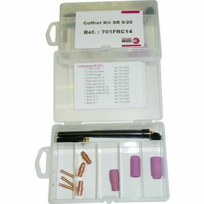 PIÈCE D&#39;USURE TIG EN COFFRET SRL9/20
