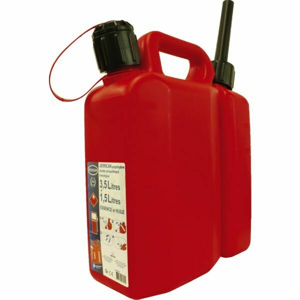 JERRICAN DOUBLE COMPARTIMENTS 3,5 L