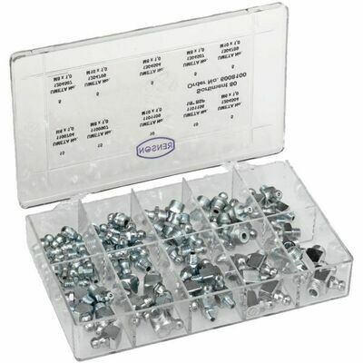 ASSORTIMENT DE GRAISSEURS - 80 PIÈCES