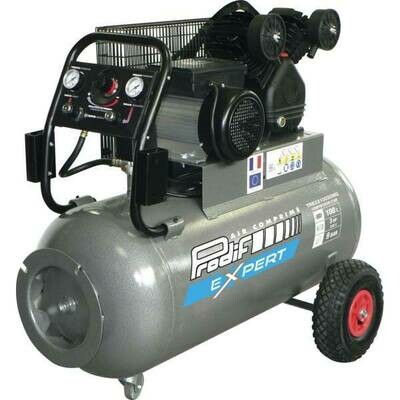 COMPRESSEUR MOBILE 100L - 16,2M3/H