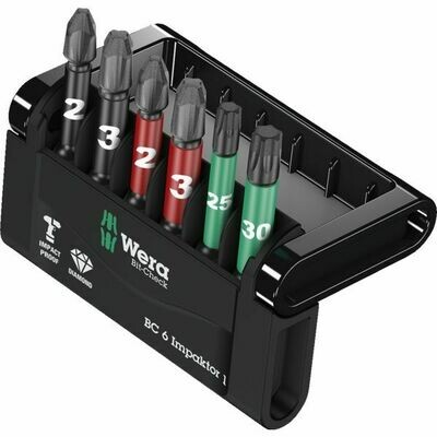 COFFRET DE 6 EMBOUTS IMPAKTOR