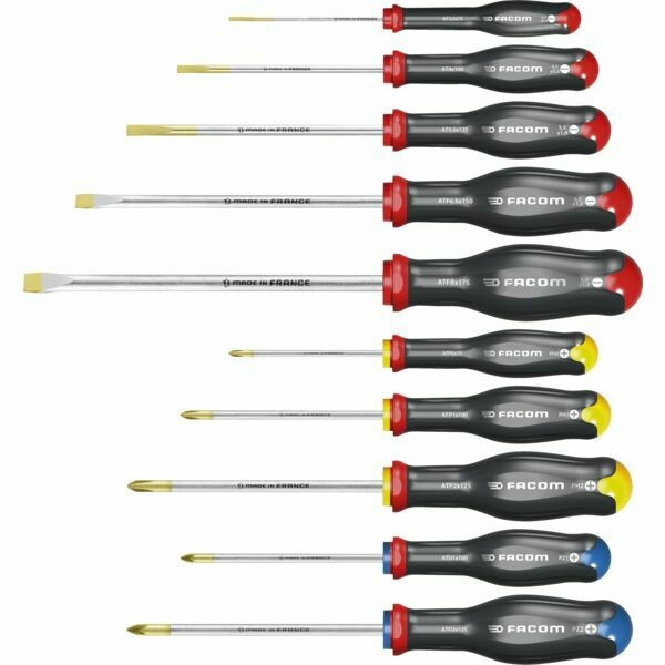 JEU DE 10 TOURNEVIS PROTWIST ATW.J10PB