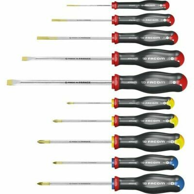 JEU DE 10 TOURNEVIS PROTWIST ATW.J10PB