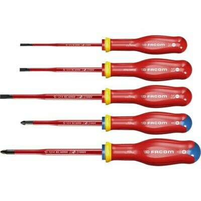 JEU DE 5 TOURNEVIS PROTWIST SLIM ISOLÉS 1000V