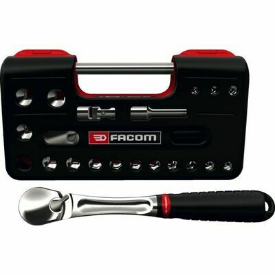 CLIQUET ET DOUILLES 1/2&quot; - COFFRET DE 20 PIÈCES SL.DBOX1PB