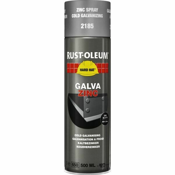 GALVANISATION À FROID ZINC - 6 AÉROSOLS DE 500ML