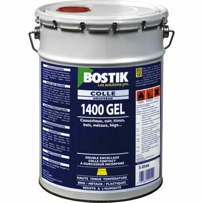 COLLE NÉOPRÈNE 1400 - BIDON DE 5L GEL