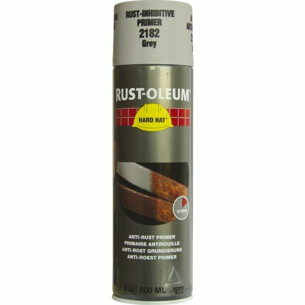 PRIMAIRE ANTIROUILLE GRIS - 6 AÉROSOLS DE 500ML