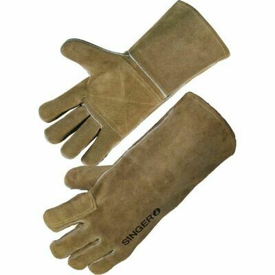 SACHET DE 10 PAIRES DE GANTS SOUDAGE CUIR
