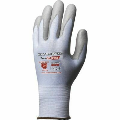 SACHET DE 5 PAIRES DE GANTS PAUME ENDUITE PU