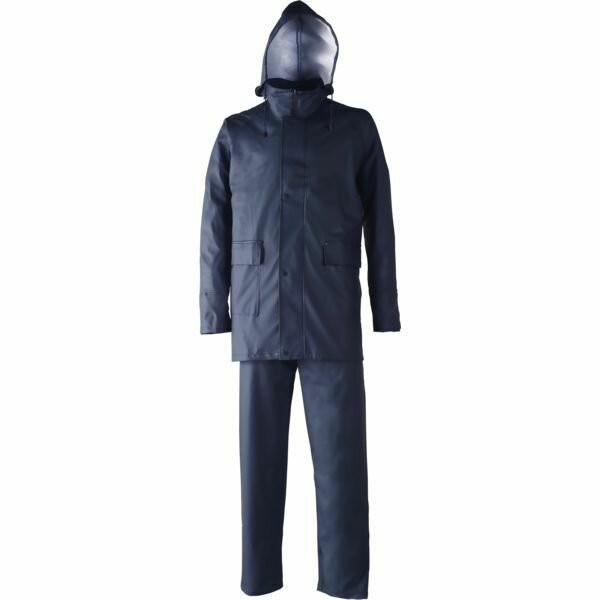 ENSEMBLE DE PLUIE PU/PVC - BLEU