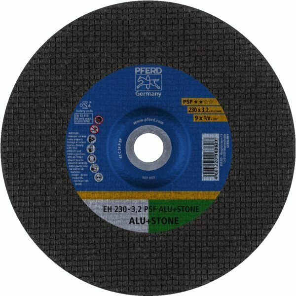 25 DISQUES À TRONÇONNER NON FERREUX ET MATÉRIAUX PSF 125X2.4MM