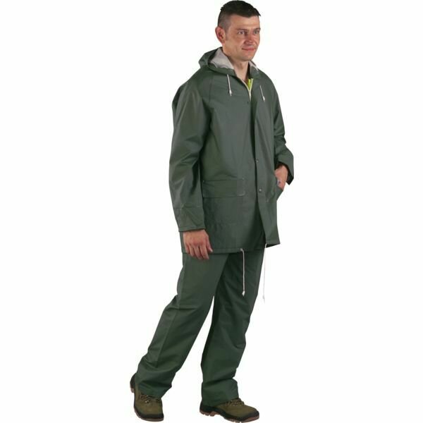 ENSEMBLE DE PLUIE PVC - VERT