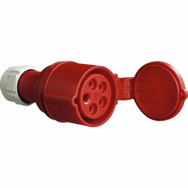 FICHE FEMELLE 5 BROCHES 415V 3P+N+T 16A