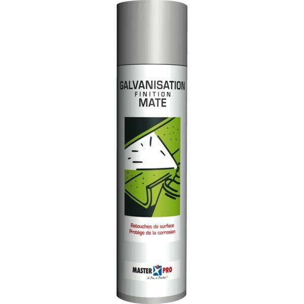 GALVANISATION FINITION MAT - 12 AÉROSOLS DE 500ML