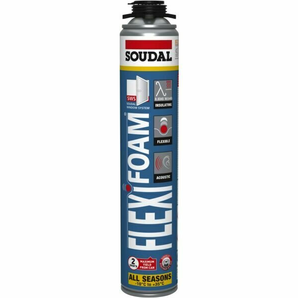 MOUSSE POLYURÉTHANE FLEXIFOAM - GUN 750 ML
