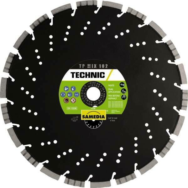 DISQUE DIAMANT TP MIX 102 DIAM.300MM