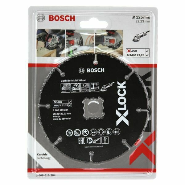 DISQUE CARBURE XLOCK 125MM
