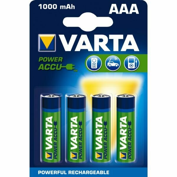 PILES RECHARGEABLES AA / R6 X4 - 2100 MAH